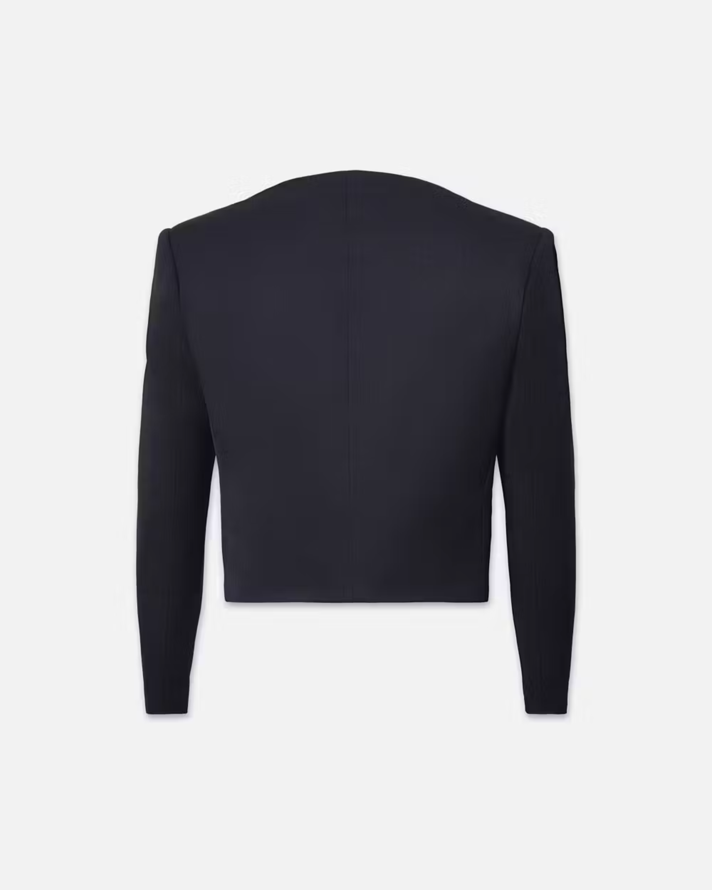 Frame Button Front Jacket in Navy