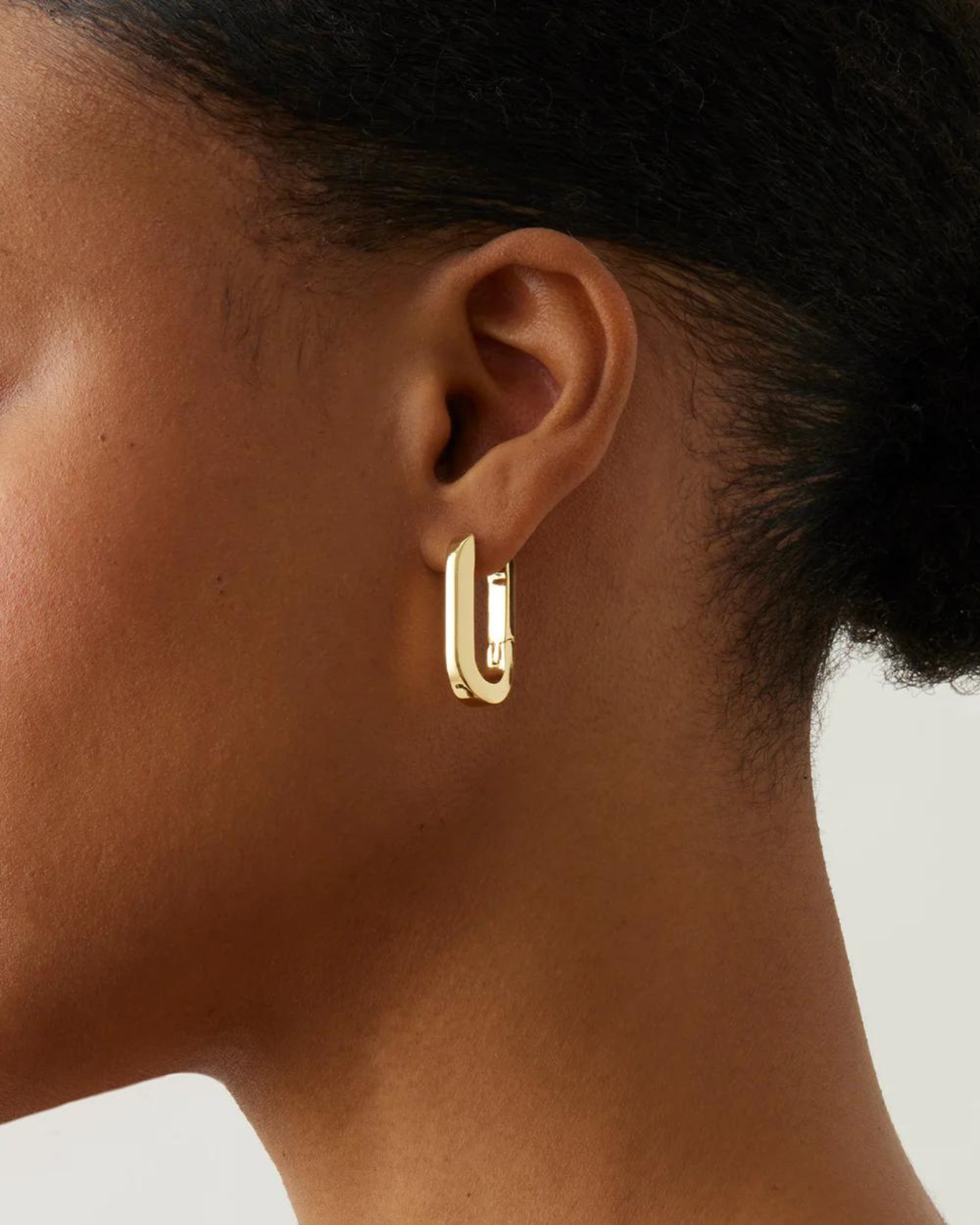 Jenny Bird U-Link Earring in Gold