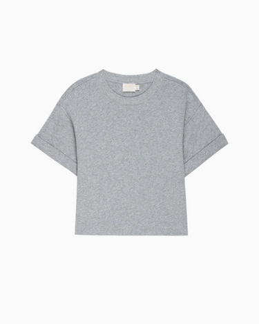 Nation Bane Sweatshirt Tee in Heather Grey