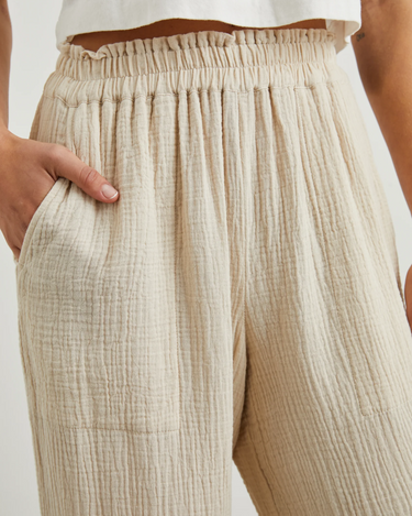 Rails Leon Crop Pant in Flax