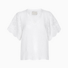 Brochu Walker Shore Top in Pearl White