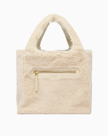 Varley Vail Sherpa Crossbody Tote in Sandshell