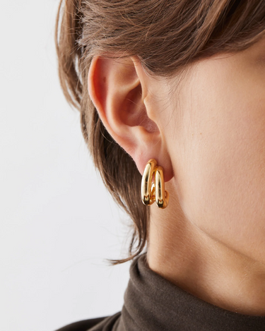 Jenny Bird Florence Earrings in Gold