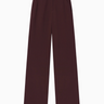 A.L.C. Hirsh Pant in Chocolate Plum