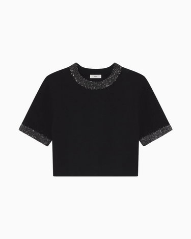 A.L.C. Maeve Top in Black Silver