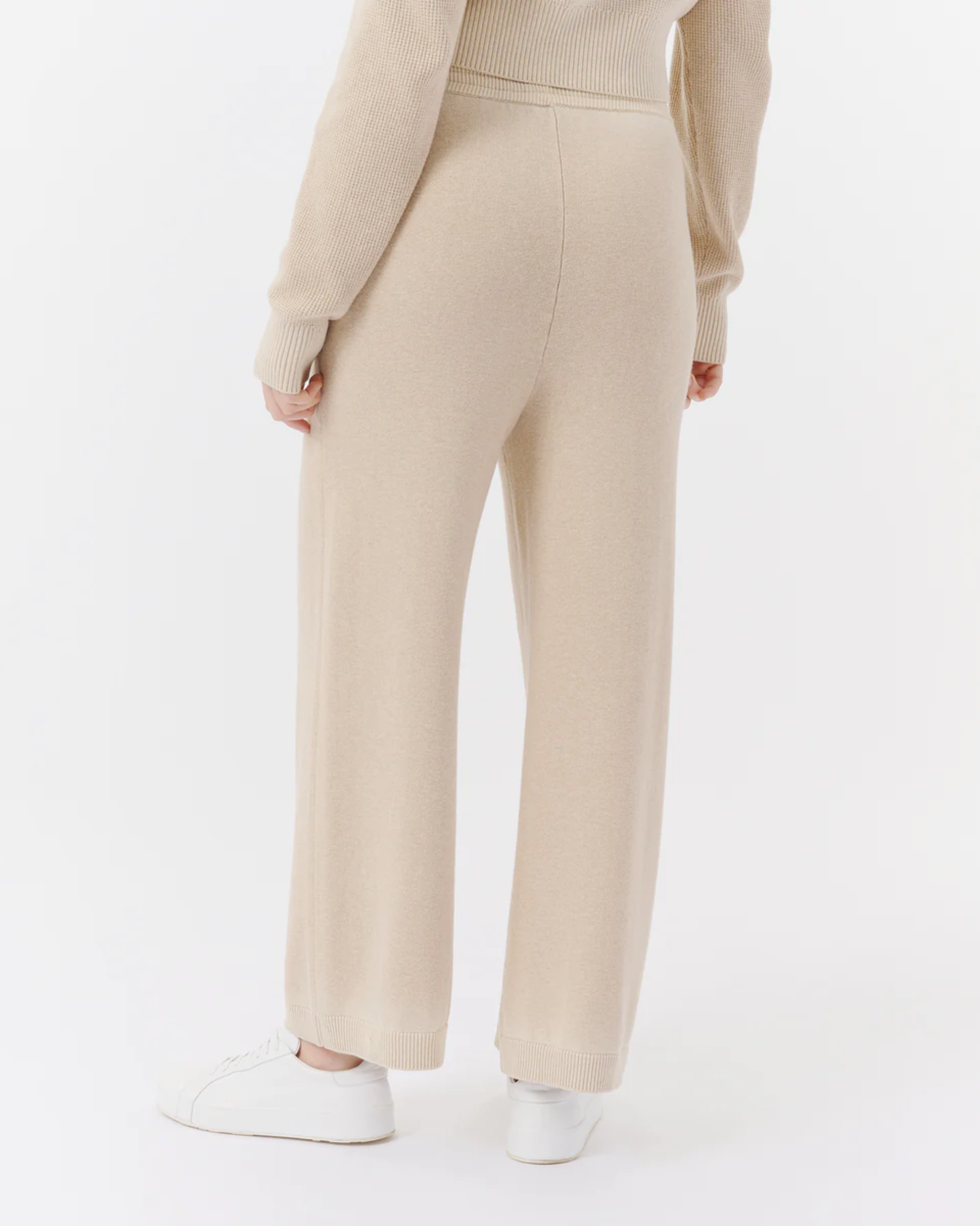 ATM Cotton Cashmere Pant in Soft Fawn