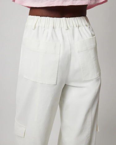 ATM Cotton Twill Cargo Pant in Chalk