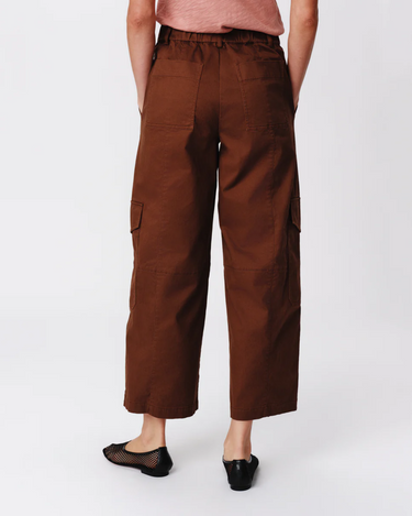 ATM Cotton Twill Cargo Pant in Pecan Brown