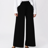 ATM Heavy Modal Wide Leg Pull On Pant in Black