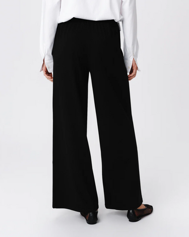 ATM Heavy Modal Wide Leg Pull On Pant in Black