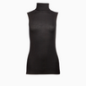 ATM Modal RIb Sleeveless Turtleneck