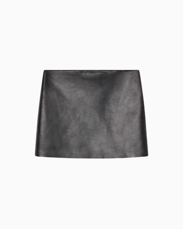 Agolde Agda Mini Skirt in Detox