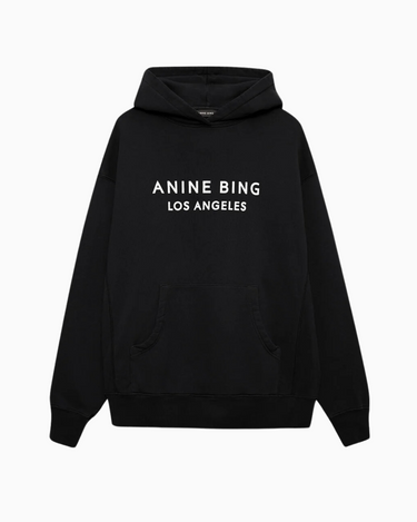 Anine Bing Alto Hoodie in Black