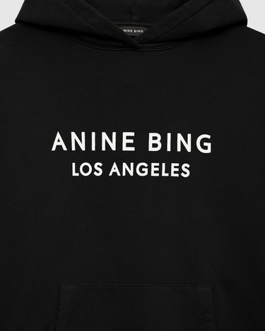 Anine Bing Alto Hoodie in Black