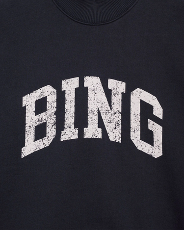 Anine Bing Bradie Sweatshirt Bing in Navy