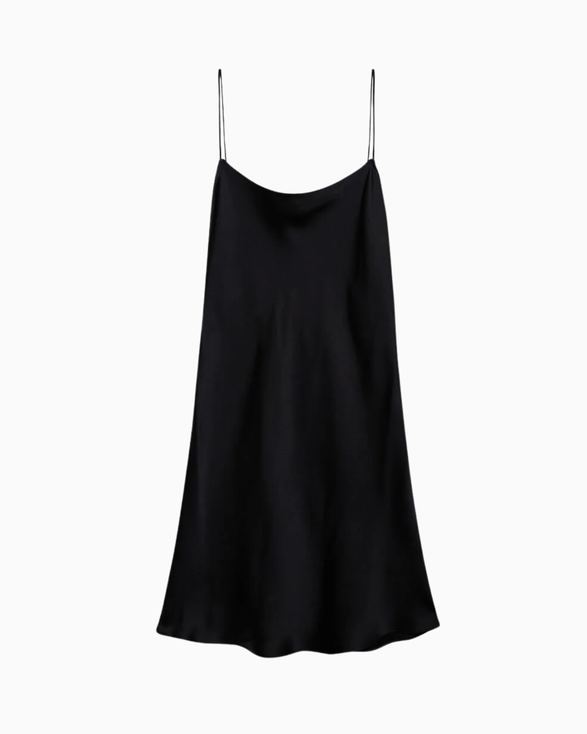 Anine Bing Chloe Mini Dress in Black