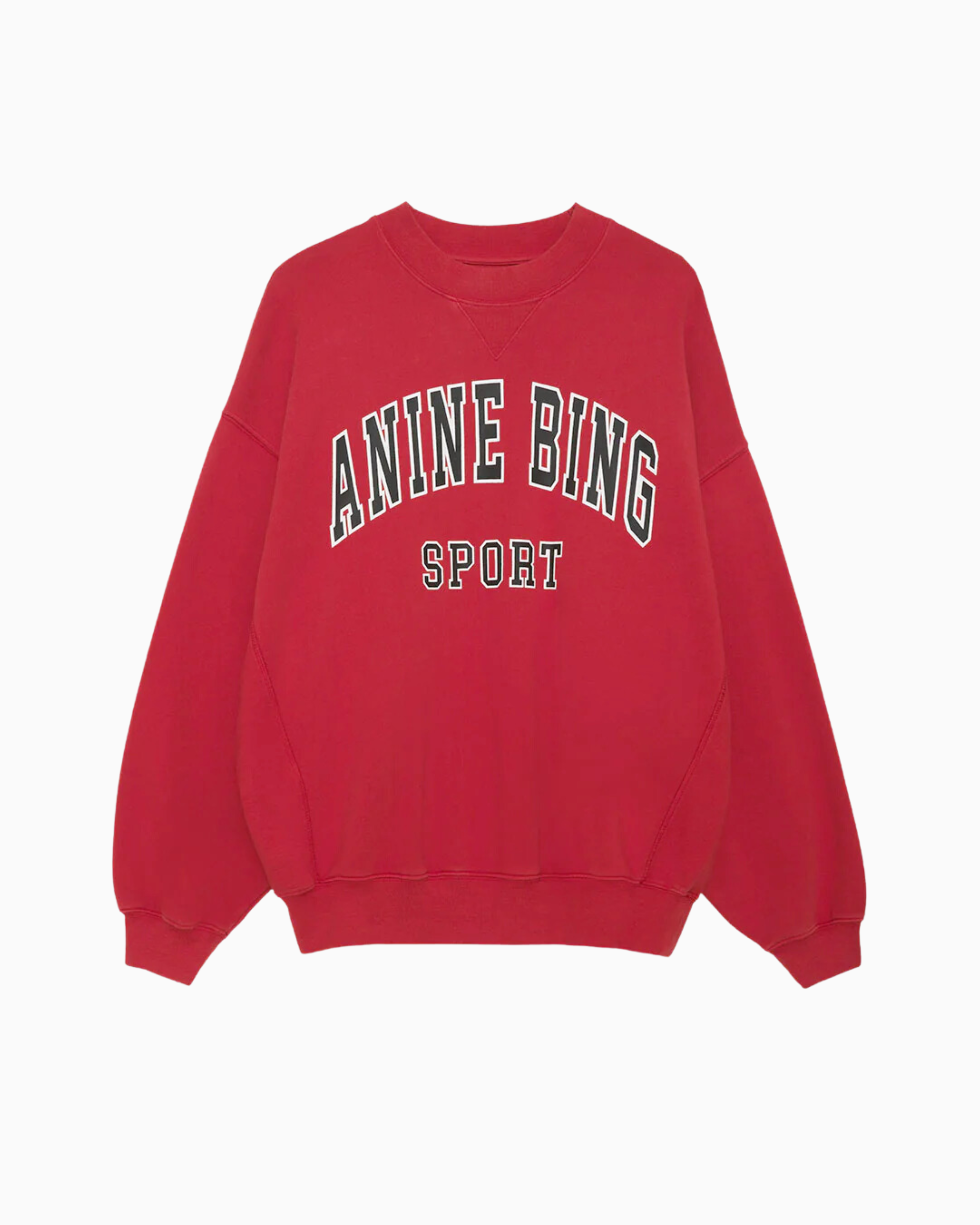 Anine Bing Jaci Sweatshirt in Red