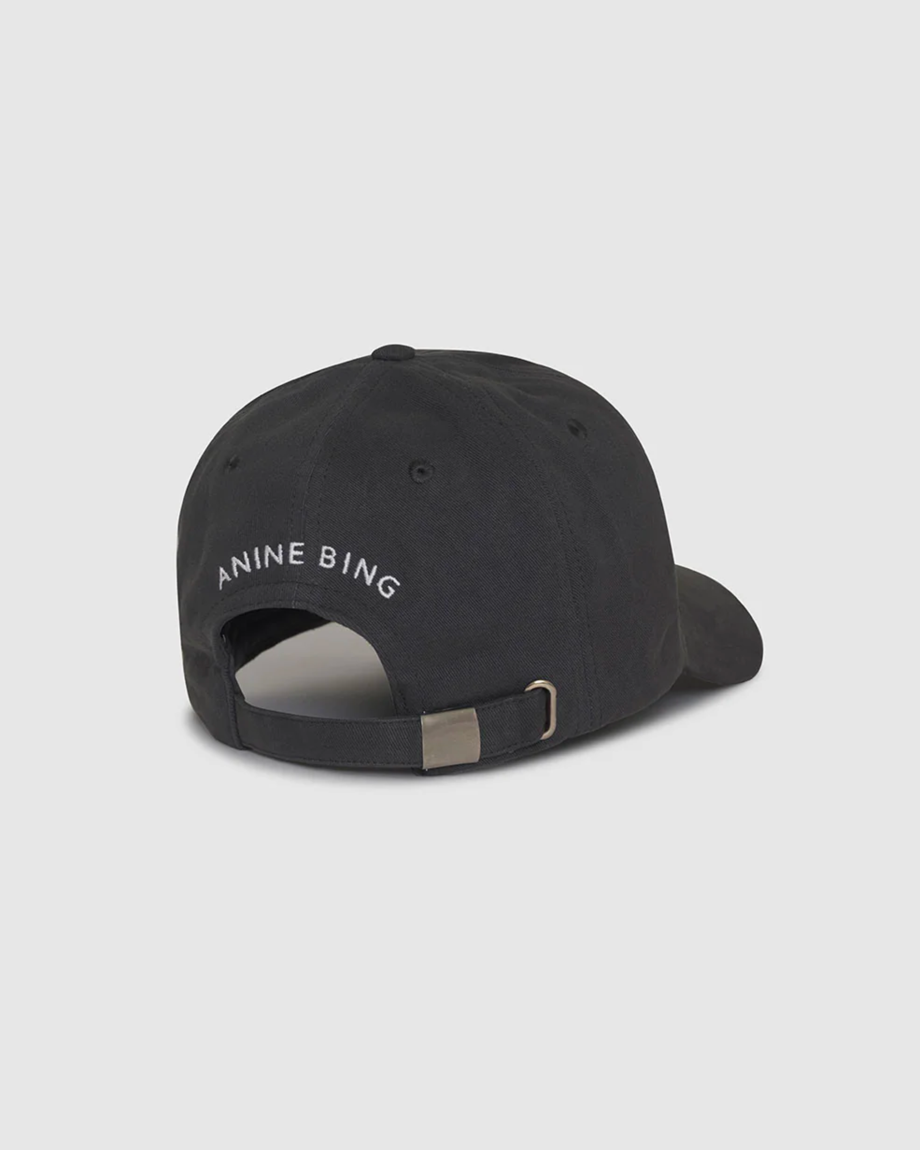 Anine Bing Jeremy Baseball Hat in Vintage Black