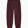 Anine Bing Karter Jogger in Dark Burgundy Red