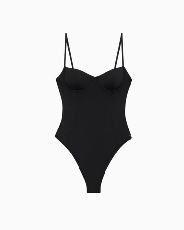 Anine Bing Kyler One Piece in Black