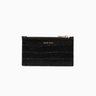 Anine Bing Lucy Card Holder in Black Embossed