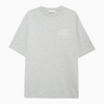 Anine Bing Myers Tee Serif NY in Washed Heather Grey