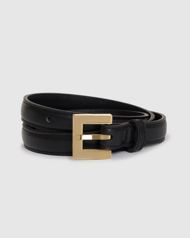 Anine Bing Nicola Belt in Black Gold