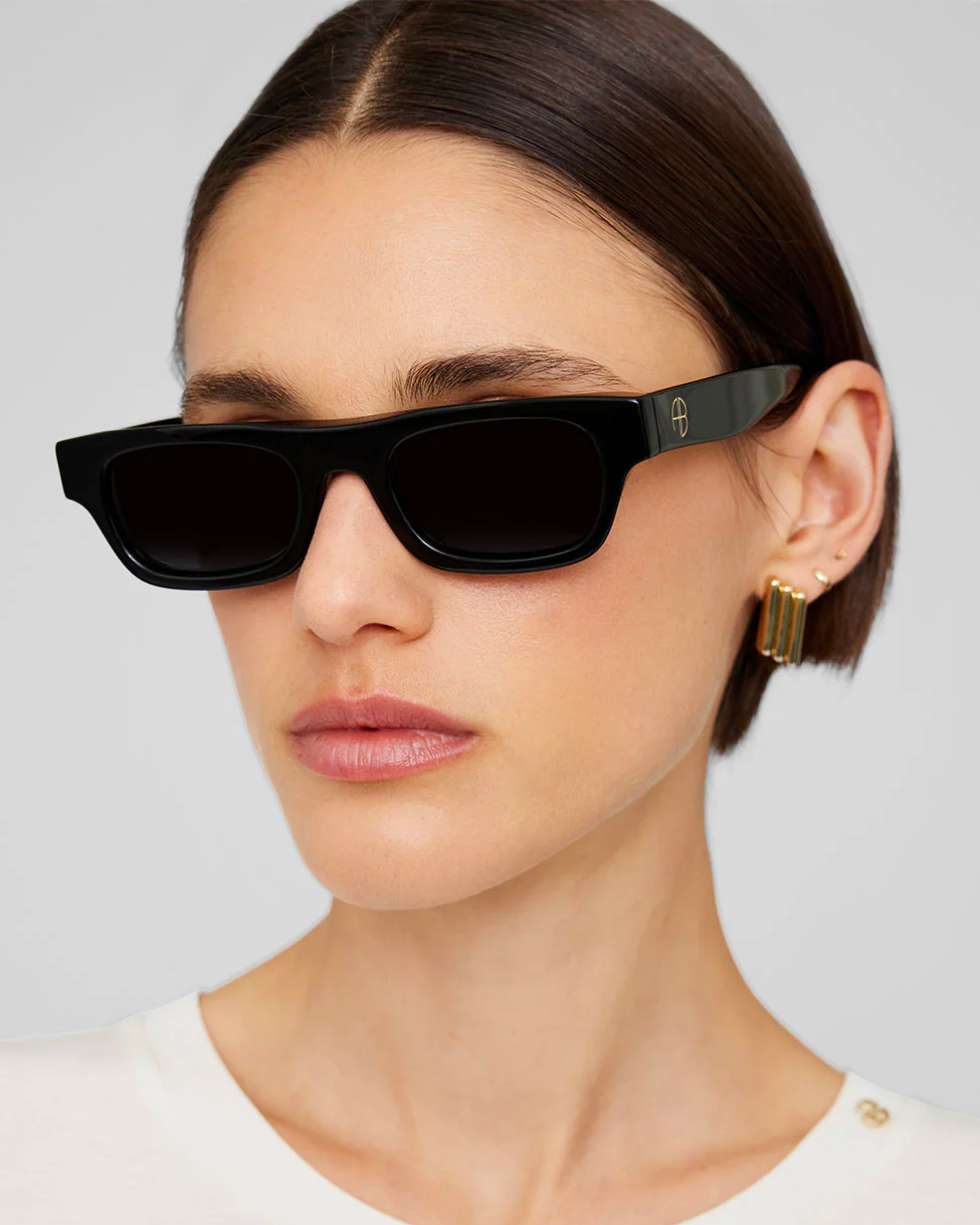 Anine Bing Otis Sunglasses in Black
