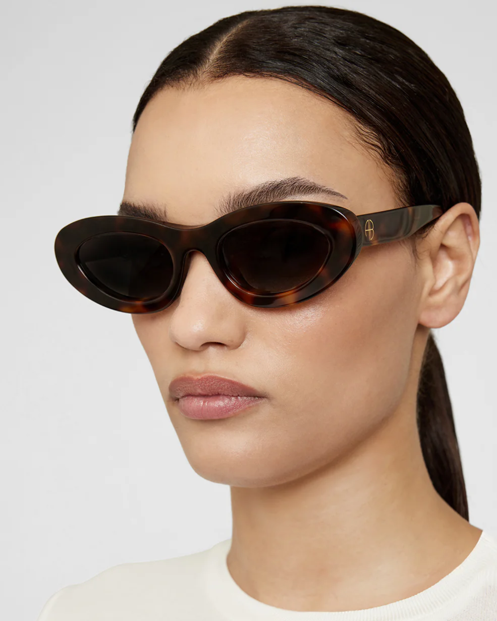 Anine Bing Roma Sunglasses in Tortoise
