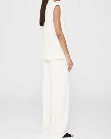 Anine Bing Soto Pant in Ivory