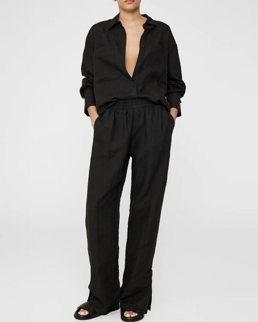 Anine Bing Torres Pant in Black