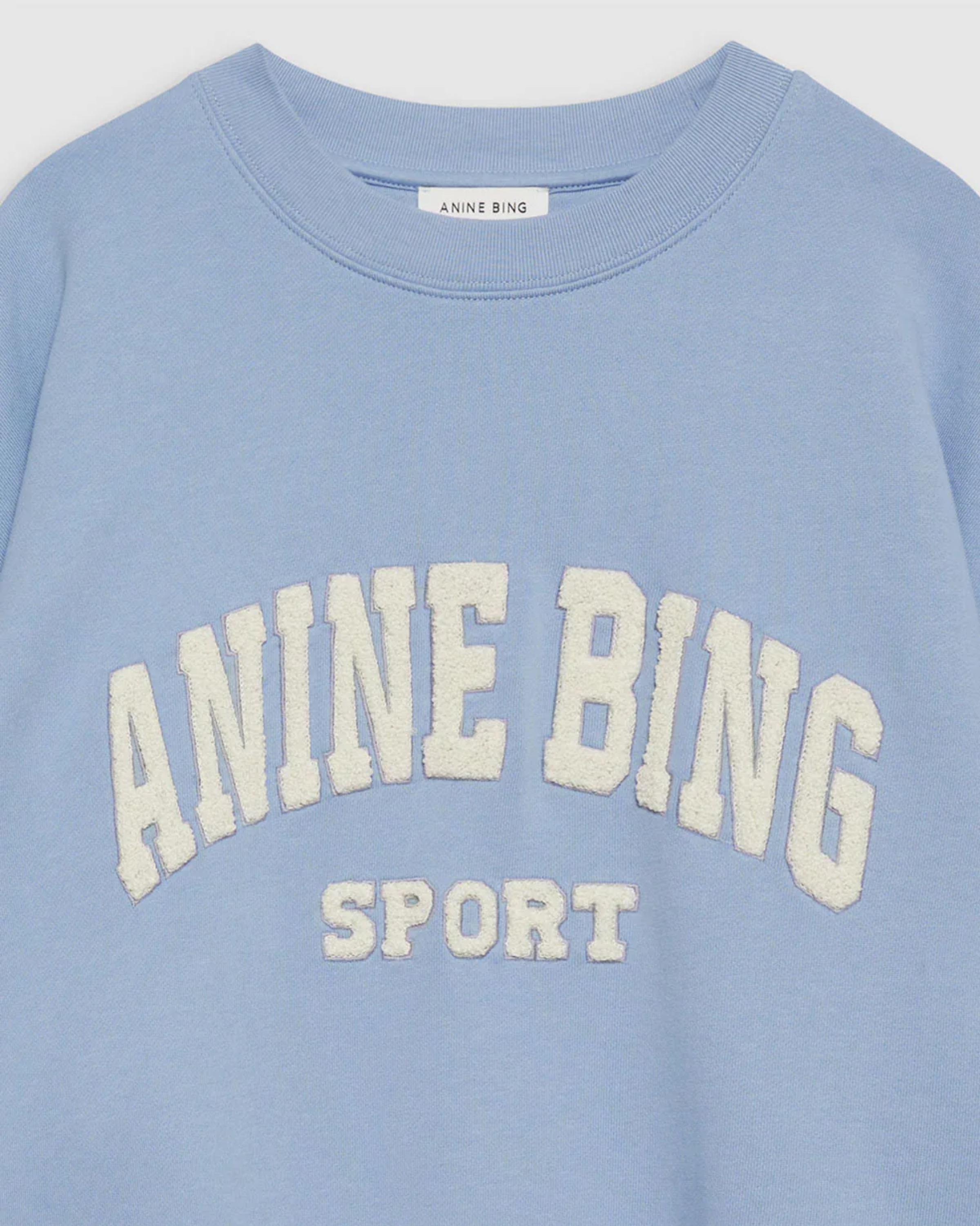 Anine Bing Tyler Sweatshirt in Capri Blue