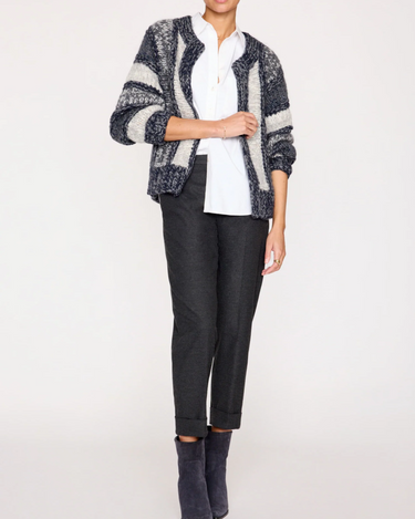 Brochu Walker Illia Handknit Cardigan in Cosmo Combo