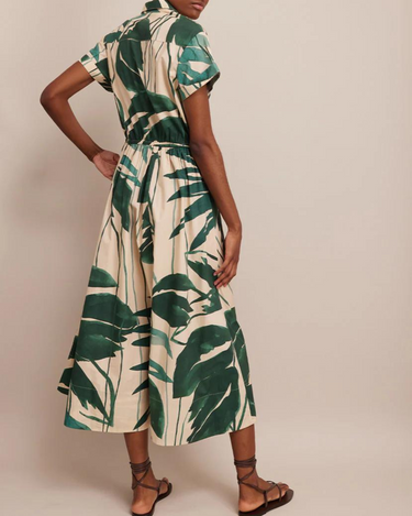 Cara Cara Asbury Midi Dress in Palm Oasis