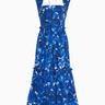 Cara Cara Claire Dress in Floral Garden Blue