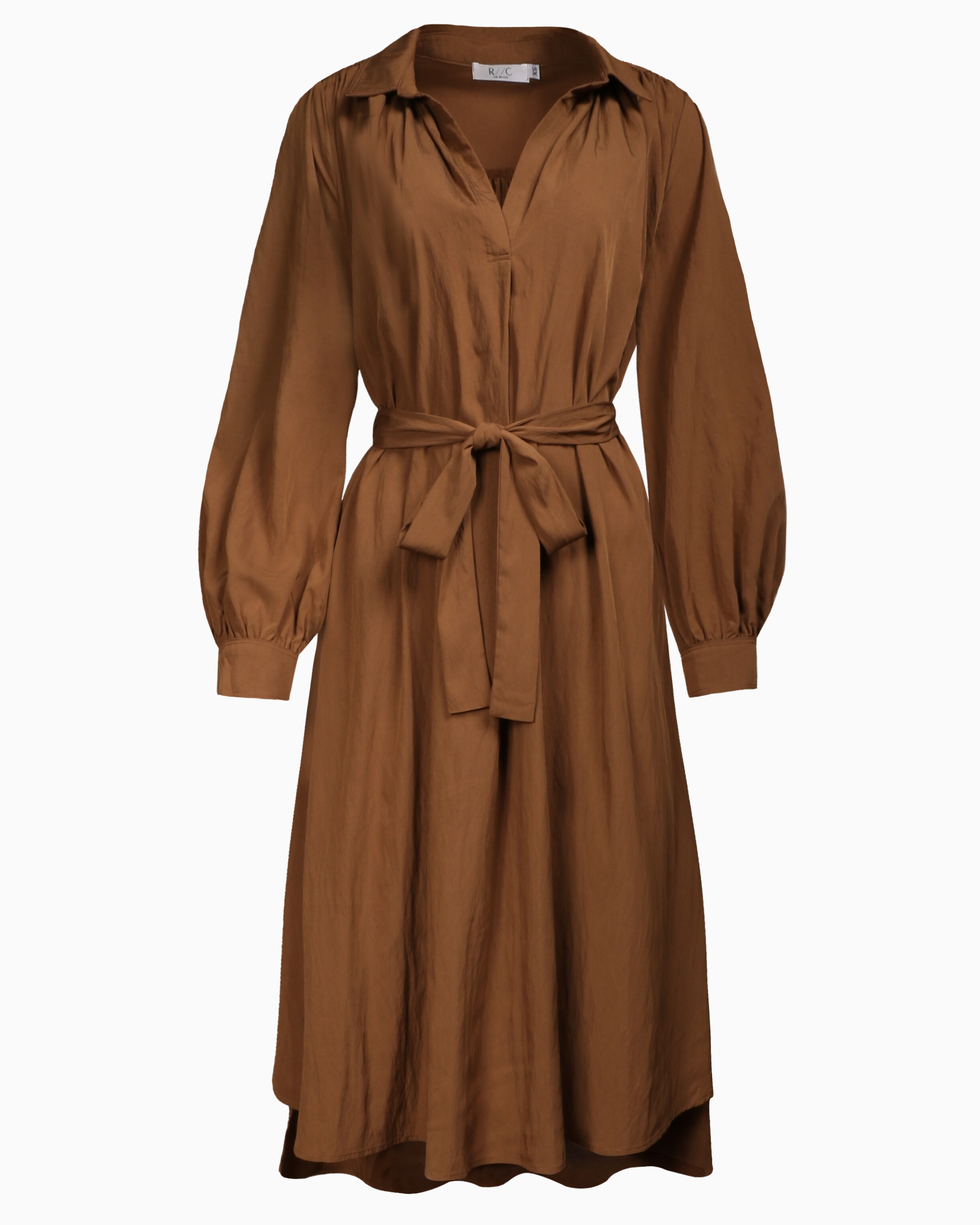 R//C Shirt Dress in Cocoa