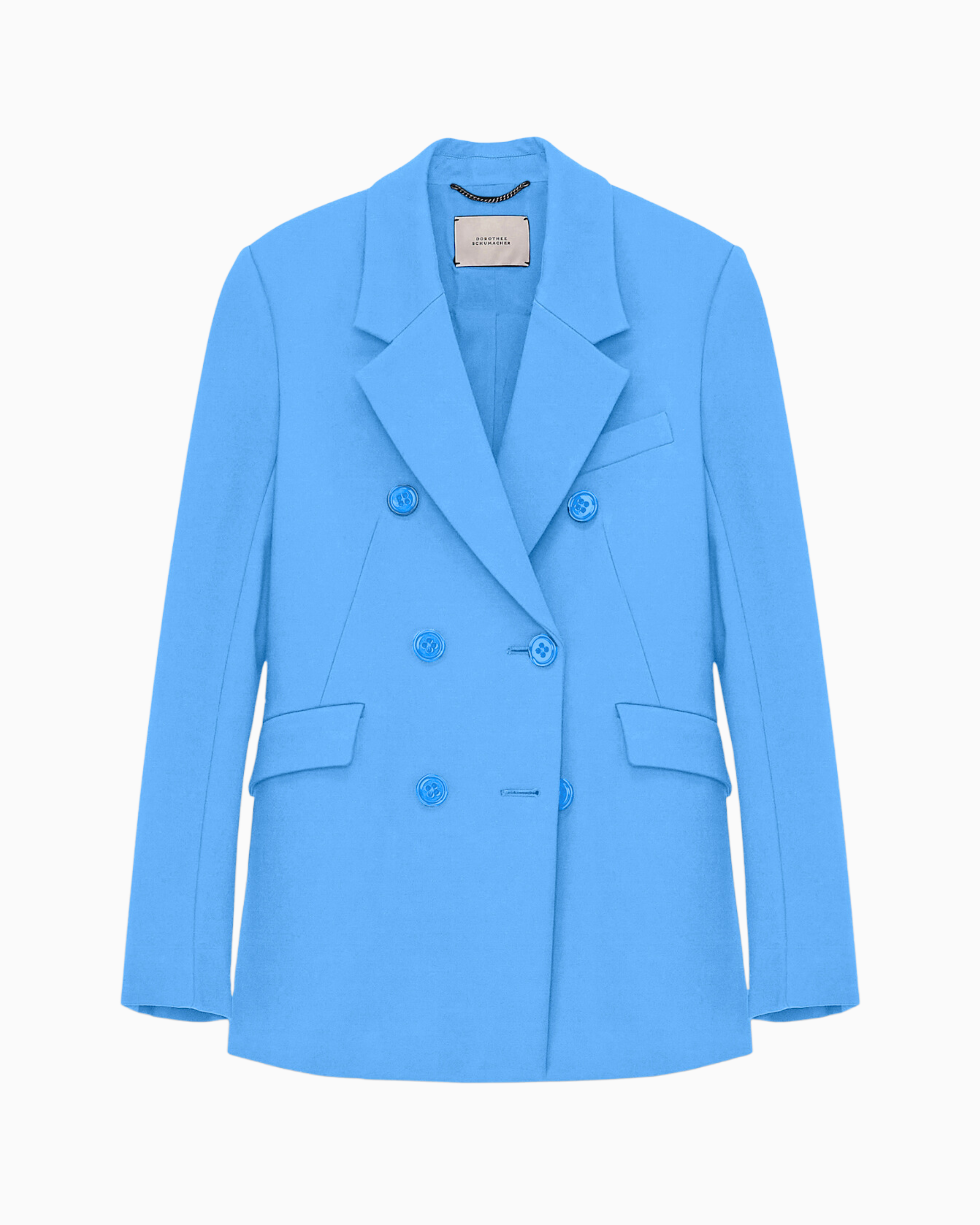 Dorothee Schumacher Emotional Essence Jacket in Cornflower Blue