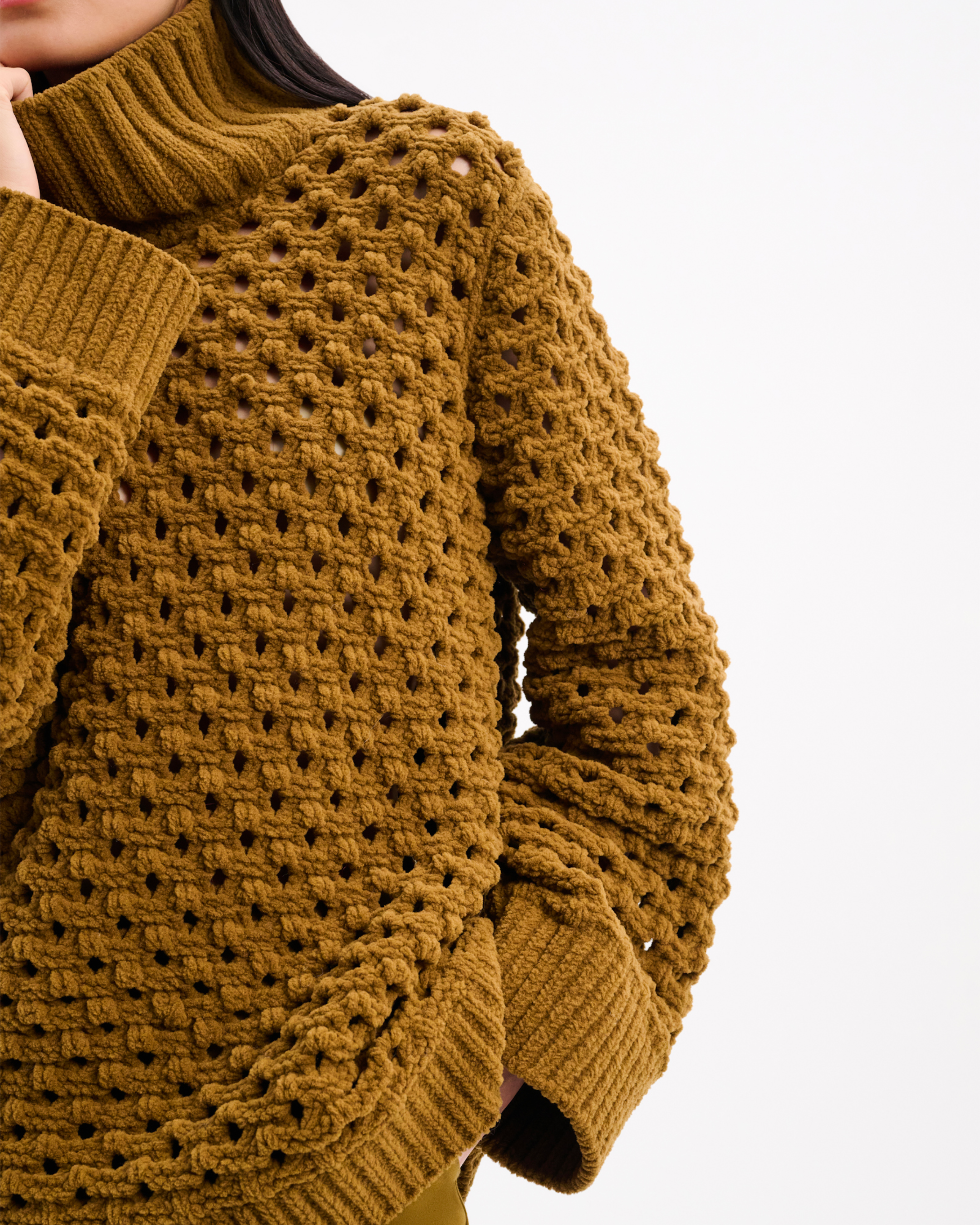 Dorothee Schumacher Feeling Pullover in Gold Brown