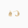 Shashi Ford Huggie Earring in Gold