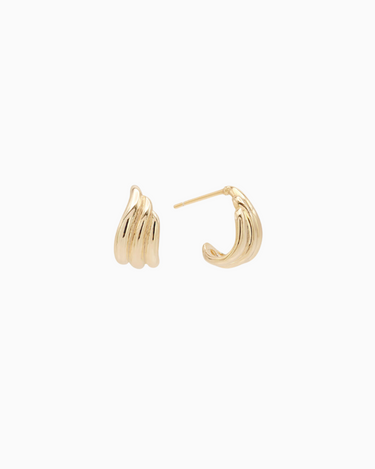 Shashi Ford Huggie Earring in Gold