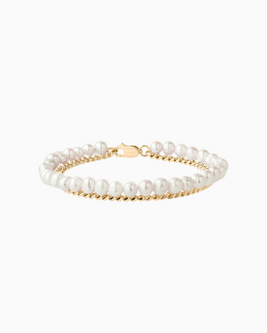 Shashi Pearl Chain Bracelet