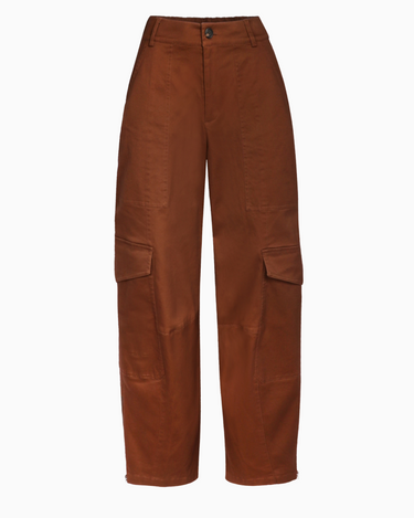 ATM Cotton Twill Cargo Pant in Pecan Brown