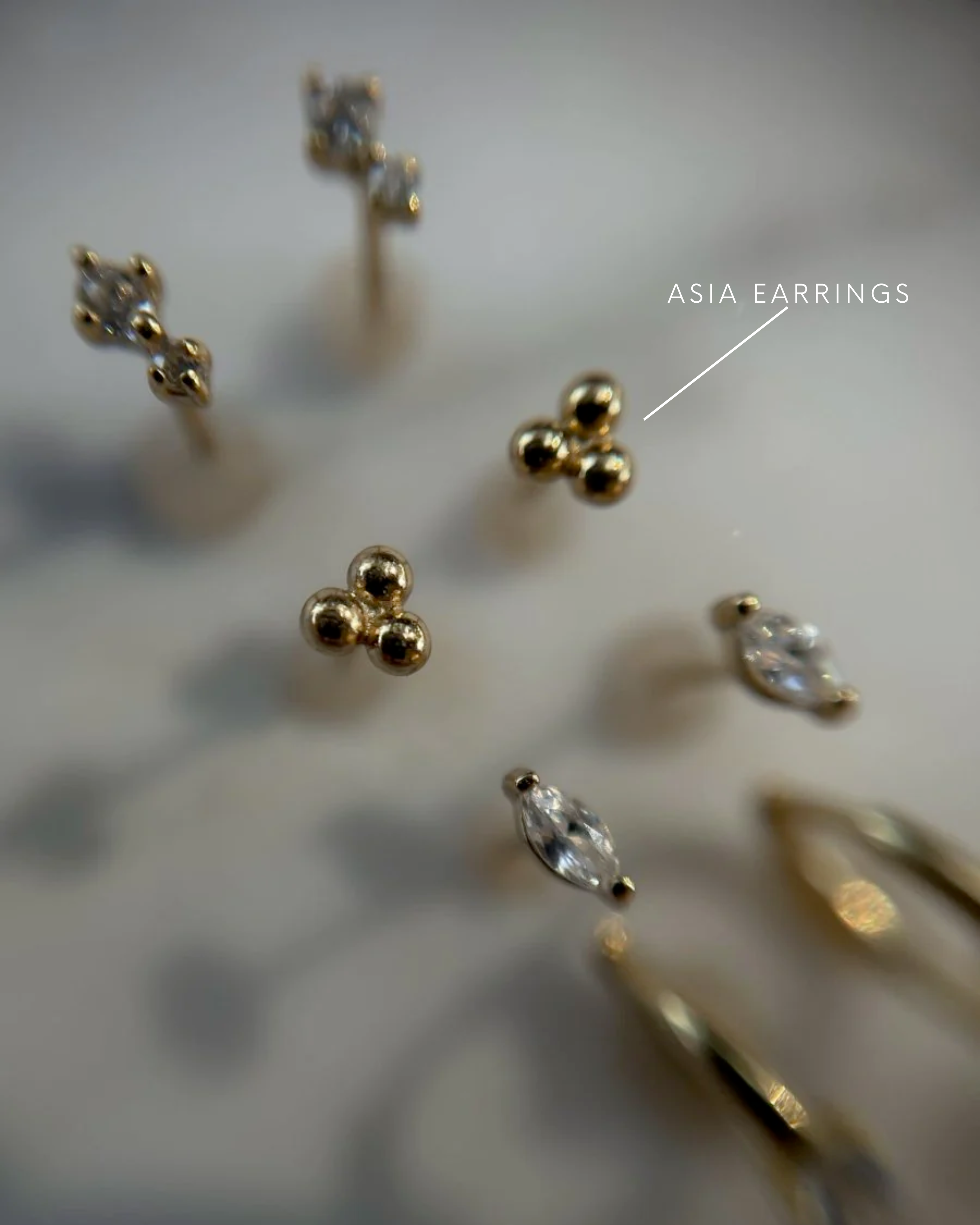 Five and Two Asia Earrings