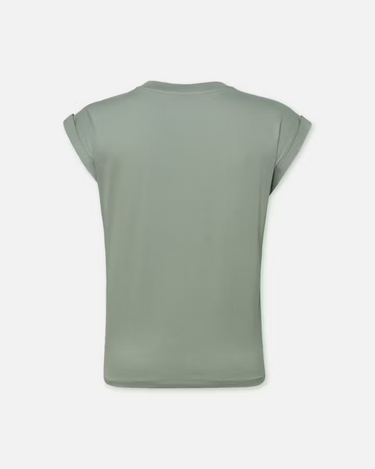 Frame Easy V-Neck Tee in Sage