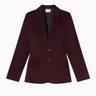 Frame Everyday Velvet Blazer in Wine