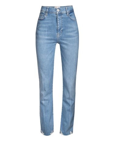 Frame Le High Straight Jean in Clearwater