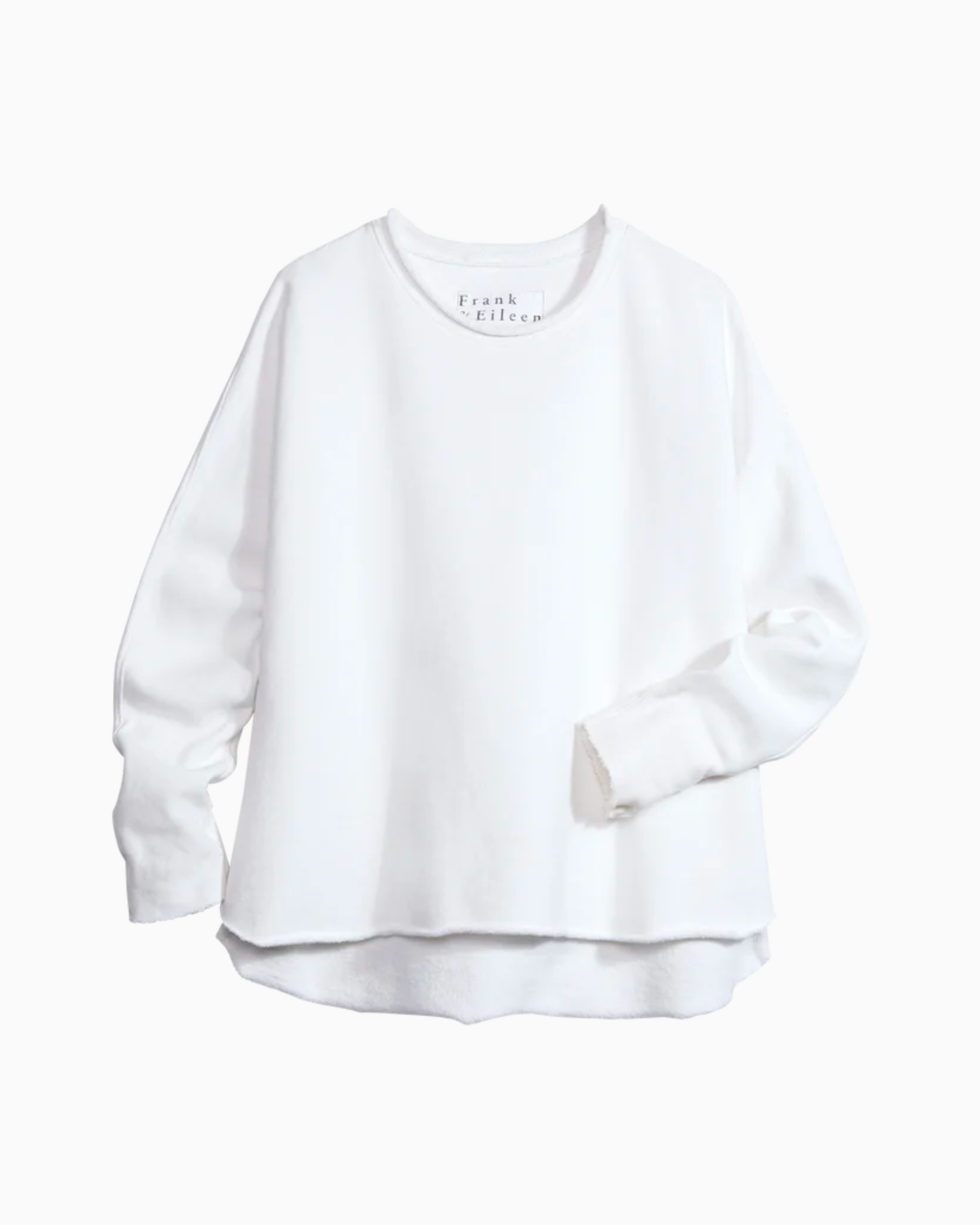 Frank & Eileen Anna Long Sleeve Capelet in White