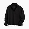 Frank and Eileen Patrick Popover Henley in Black