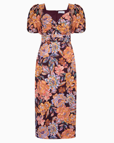 Hunter Ball Fergie Dress Painterly in Floral