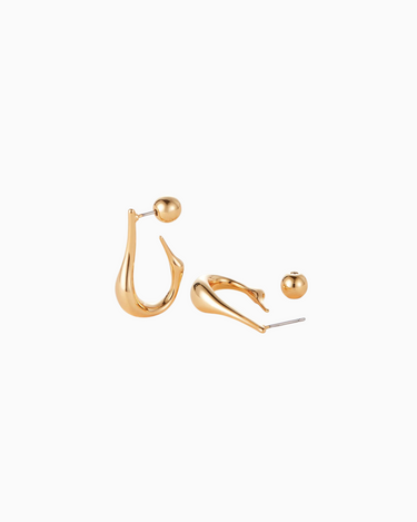 Jenny Bird Colette Hoops Small in Gold